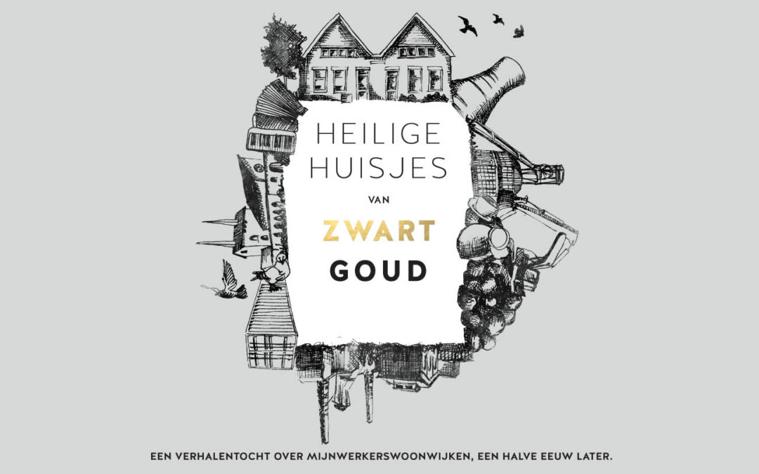 Heilige huisjes van zwart goud