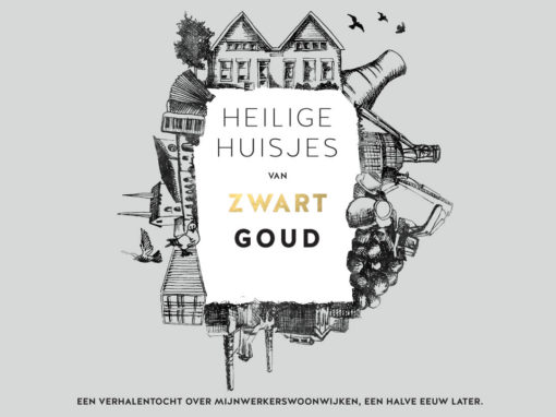 Heilige huisjes van zwart goud